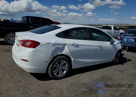 2019 Chevrolet Cruze Ls из США, поврежденный, VIN 1G1BC5SM3K7125560